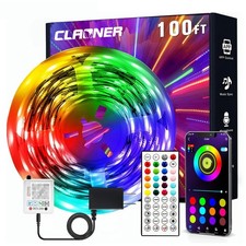 100Ft LED Strip Lights, Smart Light with App Remote Control, RGB LED Lights Colo picture
