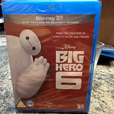 Disney Big Hero 6 Blu-ray 3D + 2D Blu-ray PG 97 Min Animation picture