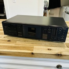 Nakamichi BX-125 2-Head Cassette Deck Stereo Made In Japan Tested Working Nice picture