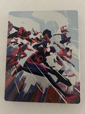 BEST BUY Spider-Man Across the Spider-Verse 4K UHD Blu-ray Steelbook USED LN picture