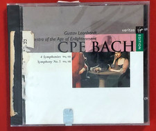 J.S. Bach - C.P.E. Bach: Four Symphonies, Wq.183 / Symphony No. 5 in B minor CD picture