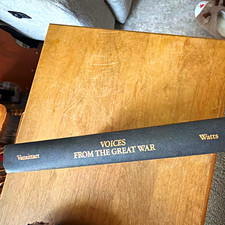 Voices from the Great War HC Peter Vansittart Franklin Watts 1981 Ex-Lib picture