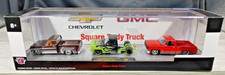 M2 Machines 1973/1976 Chevrolet & GMC 3 Truck Set Walmart Exclusive 1/64 picture