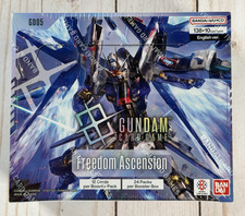 Bandai Gundam Card Game Freedom Ascension GD05 English Booster Box Sealed picture