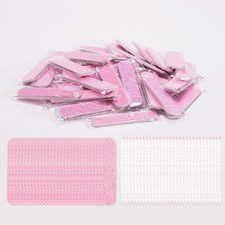 Mini Nail Files, 30Sets Kits 2-Piece Pink picture