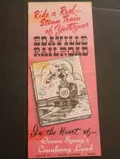 Vintage 1957 Edaville Railroad Brochure picture