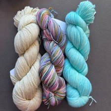 MADELINETOSH TOSH SOCK YARN - 3 Skeins  Merino 395 Yds NOS picture