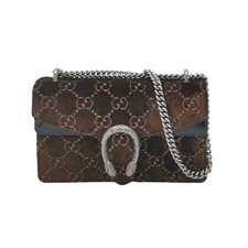Gucci Dionysus Small Brown Leather Clasp Shoulder Bag 11x6.5x3.5in Excellent picture