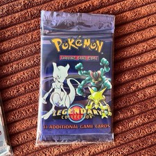 Legendary Collection Booster Pack Grail Mystery Lot x5-Pokémon tcg-Authentic picture