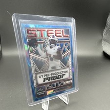 2025 Leaf Trinity - Steel Autographs Jalon Daniels #SA-JD1 Platinum Crystals /1 picture