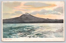 Vtg Mount Pico Volcano Azores Portugal Postcard 