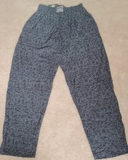 VTG CraZEE WEAR Pants Baggy Parachute MC Hammer 90s Workout Muscle USA Size: M picture