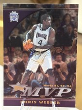 2001-02 Topps - Mvp Promotion Prizes Chris Webber #MVP-14 picture