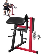 VEVOR 2 in 1 Preacher Curl Bench Bicep Curls Triceps Extension Machine Home Gym picture