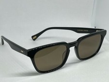 Raen Hirsch Crystal Black Smoke Brown Polarized Size 52mm Sunglasses New picture
