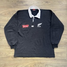 Canterbury Vintage All Blacks 1996 Steinlager Rugby Union men’s size large Shirt picture