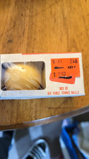 Vintage 1981 Kmart Three Star Premium Selection Table Tennis Balls - NOS Box picture