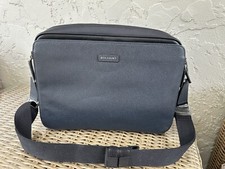 Bolvaint Soto Satchel Messenger Bag Leather Canvas Laptop Carry On Bag NWOT picture