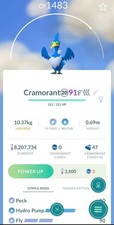 Pokémon GO  Cramorant level 20+ 3 moveset Great League picture