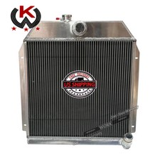 Aluminum Radiator For 1949-1952 Plymouth Dodge Chrysler DeSoto WR Straight 6 MT picture