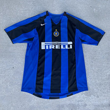 VTG Y2K Nike Inter Milan 2005/06 Home Football Soccer Blockcore Jerseys Size XL picture