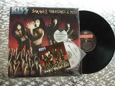 KISS ~ Smashes, Thrashes & Hits ~ 1988 LP w/HYPE STICKER +CD Mercury 422836427-1 picture