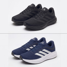 adidas Men's Response Runner 2.0 Running Sneaker Black Blue Sizes 9-13 Half Size picture
