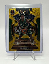 2025-26 Panini Select EuroLeague BK TJ Shorts Concourse Lvl. Gold Glitter  picture