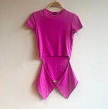 Y2K Alexander McQueen Crop/Tunic T Shirt picture