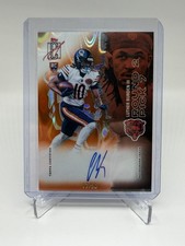 2025 Topps Signature Class Football Luther Burden Orange Lava On Card Auto /50 picture