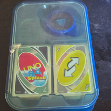 Mattel UNO H2O Splash Card Game Deck with Plastic Carrying Case picture