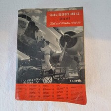 VINTAGE 1938-39 CHICAGO- SEARS ROEBUCK & CO FALL AND WINTER CATALOG (ORIGINAL) picture
