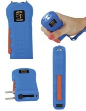 POWERFUL Rechargeable LED Flashlight Electric Shock Stun Gun Women Self Defense  picture