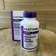 Natrol Sleep Advanced Melatonin, Time Release 10 mg, 100 Tablets - Exp 4/27+ picture