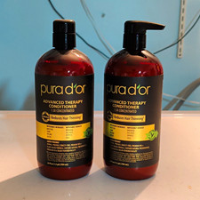 2 PURA D'OR Advanced Therapy Conditioner Reduces Hair Thinning 24 fl oz picture