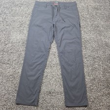 686 Everywhere Pants Men 30x30 Gray Relaxed Fit FEATHERLIGHT Drawstring Outdoor picture