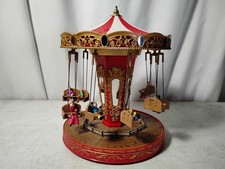 WORLD'S FAIR SWING CAROUSEL MR CHRISTMAS GOLD LABEL COLLECTION LIGHTS AND MOTION picture