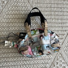 Tokidoki x LeSportsac Mini Handbag Purse w/ Charm Rare Print New W/O Tags picture