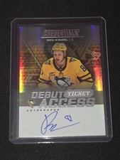 2025-26 UD Credentials Ben Kindel Debut Ticket Access Rookie Auto 192/199 DTA-BK picture