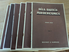 BELA BARTOK MIKROKOSMOS Piano Solo Music Complete 6-Volume Set 1-6 Boosey Hawkes picture