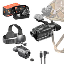 Nightfox Prowl 2 Night Vision Goggles IR Monocular 105° FOV Head/Helmet Mount picture