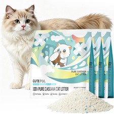Cassava Cat Litter 33lb 6-Pack Fast Clumping Non-Stick Natural Dust-Free picture