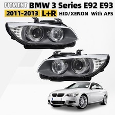 For 2011-2013 BMW 3 Series E92 E93 HID AFS Headlight Left Driver Right Passenger picture