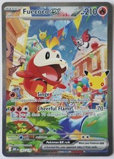 Pokémon TCG- Fuecoco ex 147/128 Special Illustration Rare- 30th Celebration picture