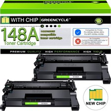 2PK 148A Toner Cartridge with Chip for HP LaserJet Pro 4001dw 4001n MFP 4101fdw picture