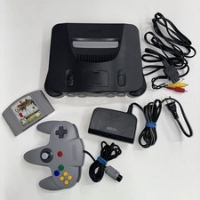 Nintendo 64 Perfect OEM Console System Bundle Controller Cable Game N64 Tested picture