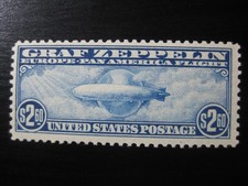 UNITED STATES Sc. #C15 scarce mint MNH $2.60 Graf Zeppelin stamp (2) picture