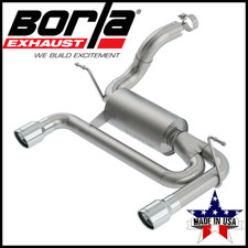 Borla ATAK Axle-Back Exhaust System Fits 2018-2026 Jeep Wrangler JL/ JLU 3.6L picture