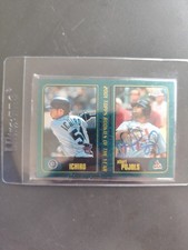 2001 TOPPS Rookies - Albert Pujols, Ichiro Suzuki #T99 Chrome (RC) AUTOGRAPHED picture