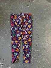 LuLaRoe Disney Minnie Mouse TC2 Leggings Purple Multicolor NWOT picture